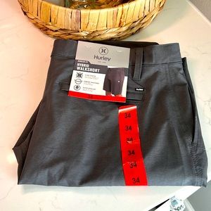 Hurley charcoal grey short